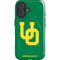 University of Oregon UO on Green iPhone 16 Plus Magsafe Impact Case